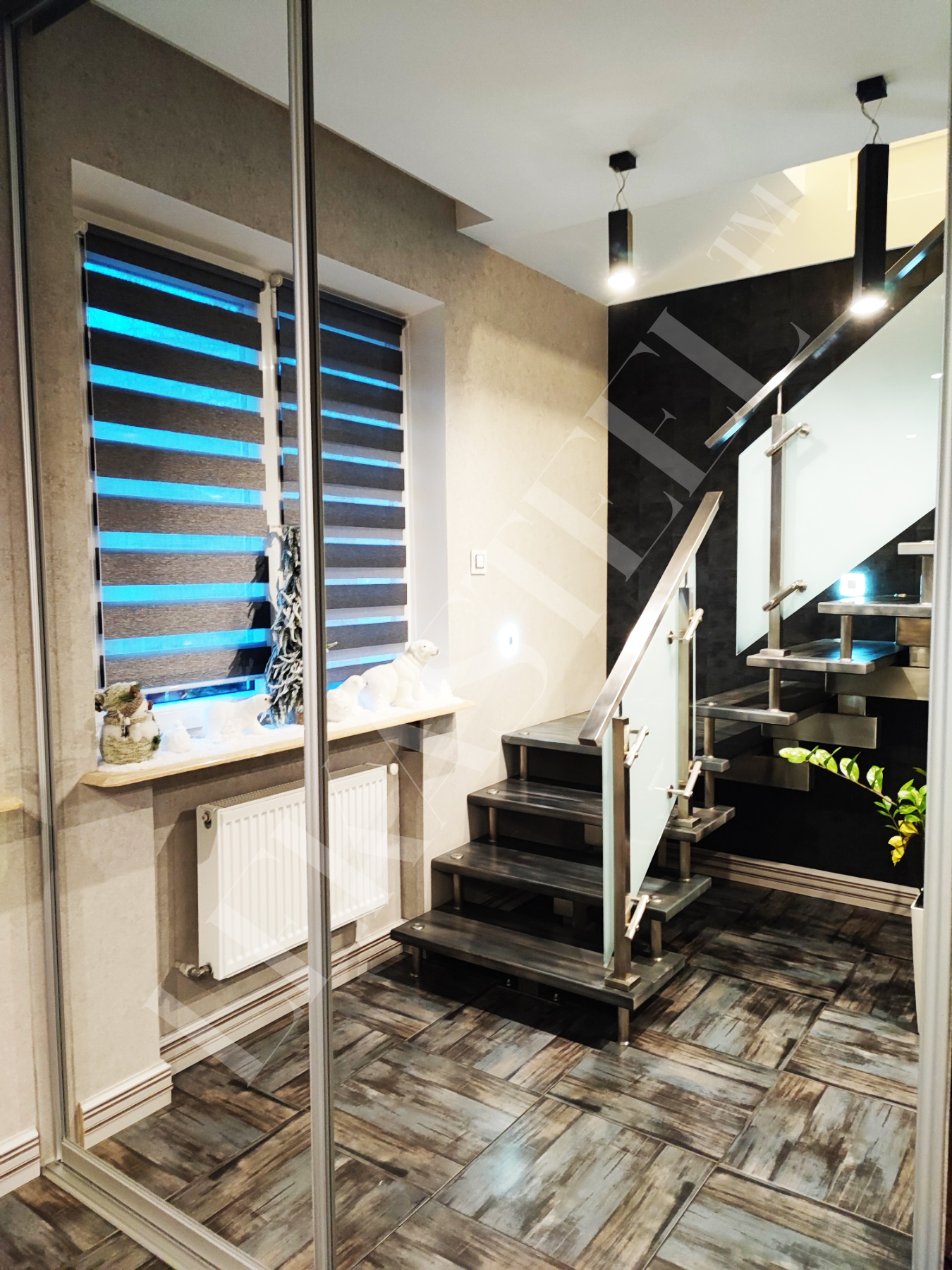 скляні перила на сходи, фото 6