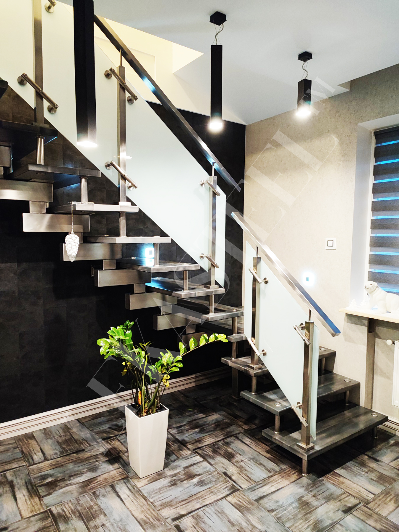 скляні перила на сходи, фото 5