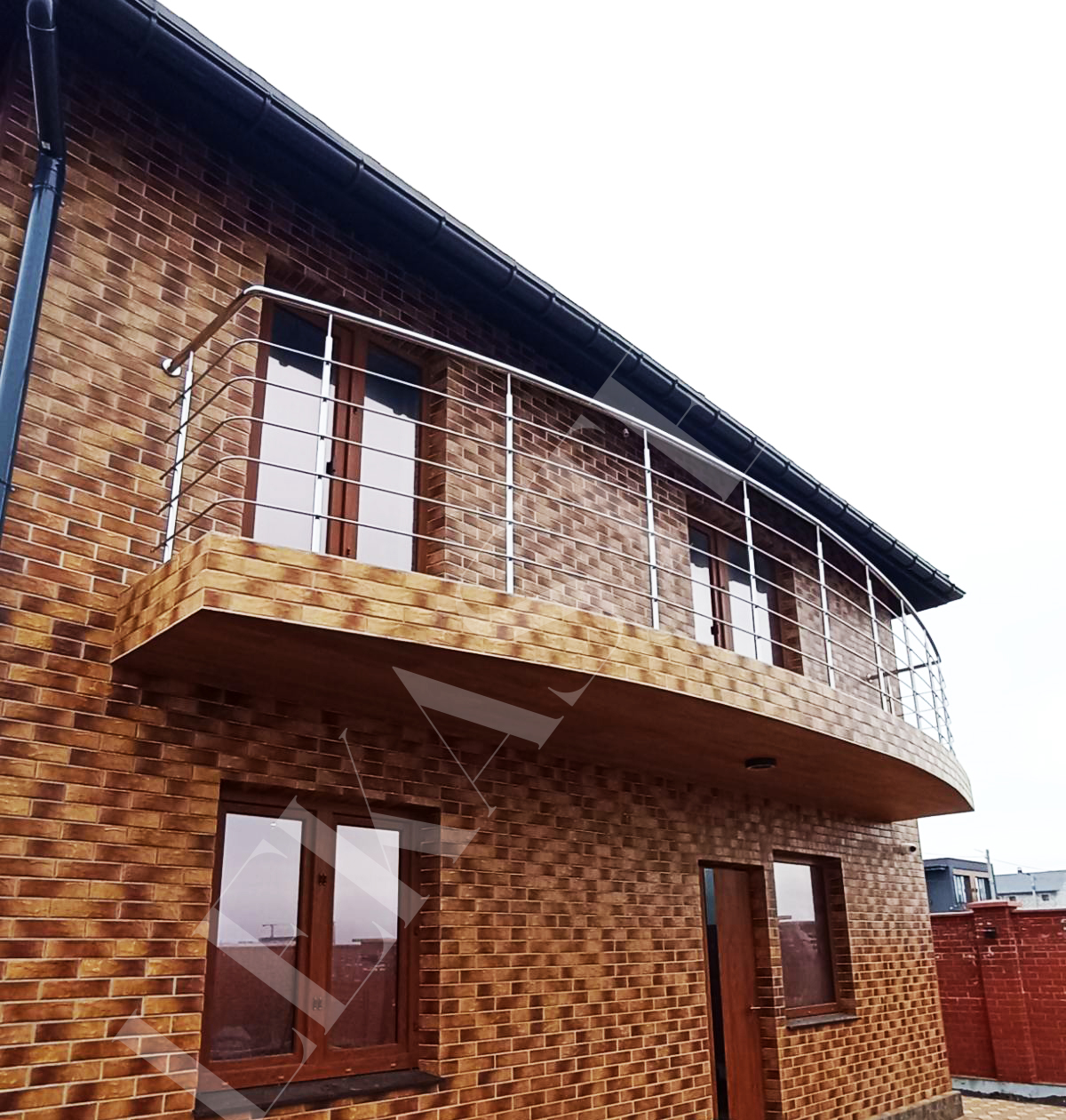 ограждение балкона из нержавейки цена