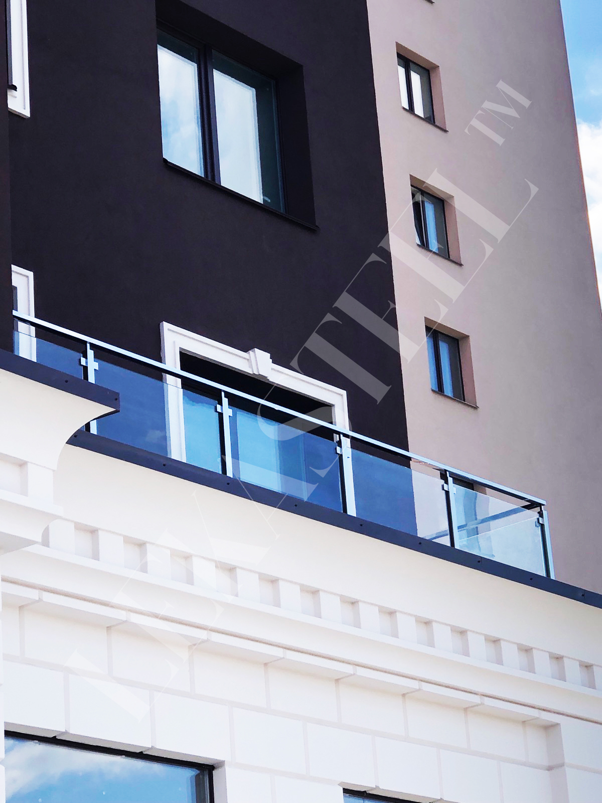 скляні перила для тераси, фото 7