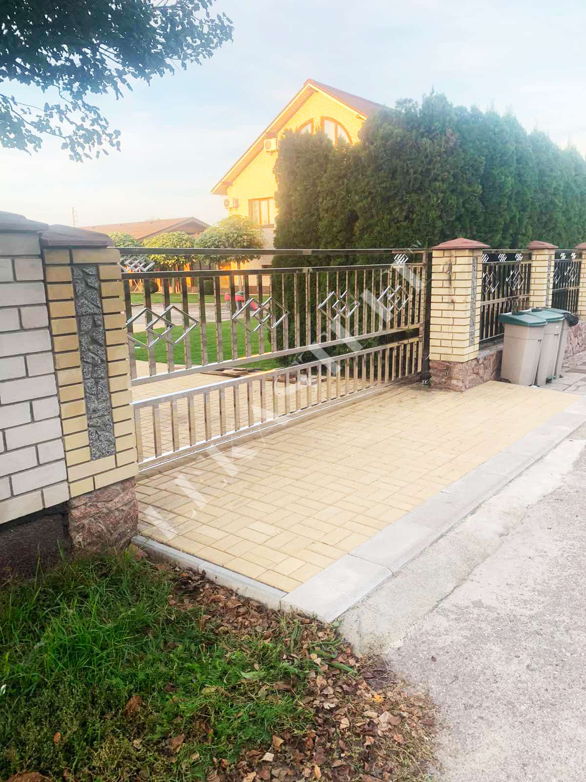 ворота з нержавійки, фото 15