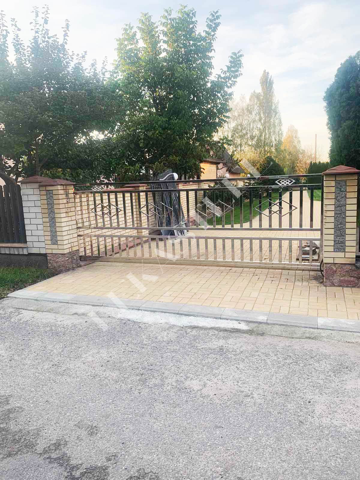 ворота з нержавійки, фото 16