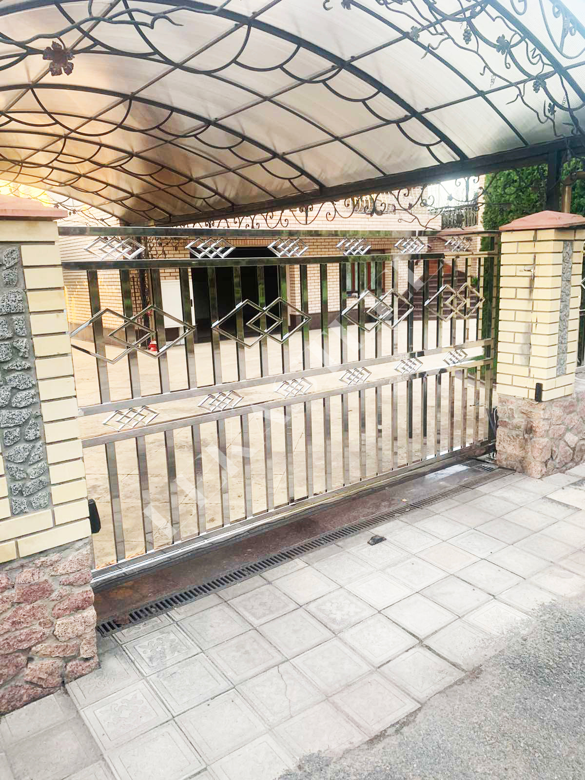 ворота з нержавійки, фото 12