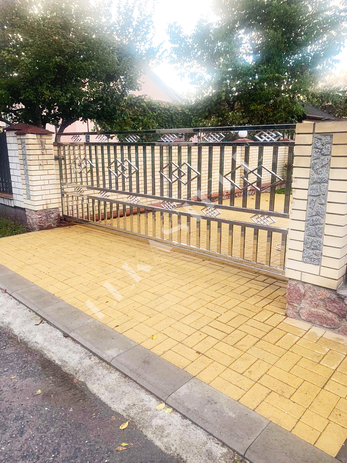 ворота з нержавійки, фото 10