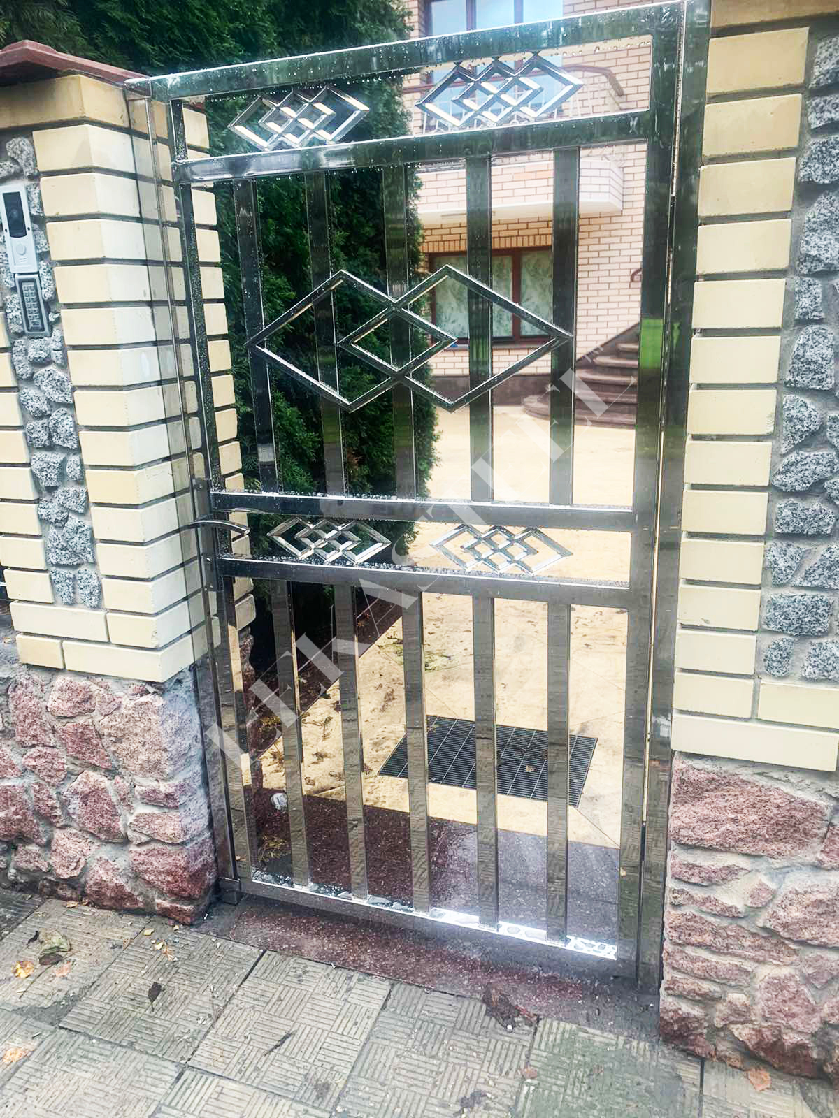 хвіртка з нержавійки, фото 3