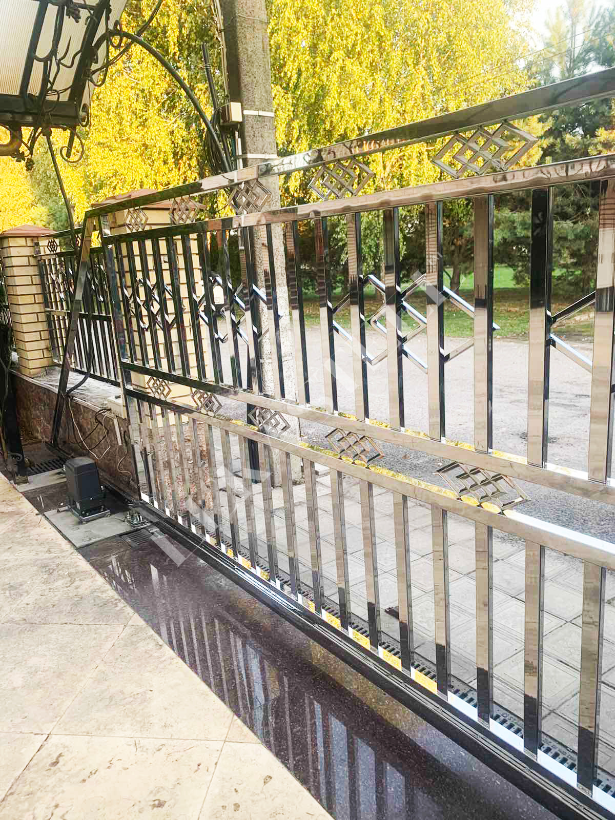 ворота з нержавійки, фото 5