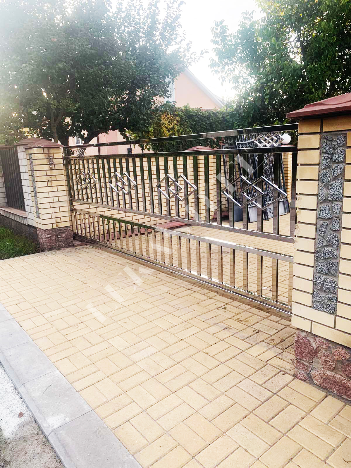 ворота з нержавійки, фото 7