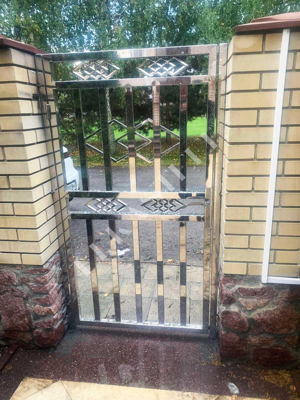 хвіртка з нержавійки, фото 1