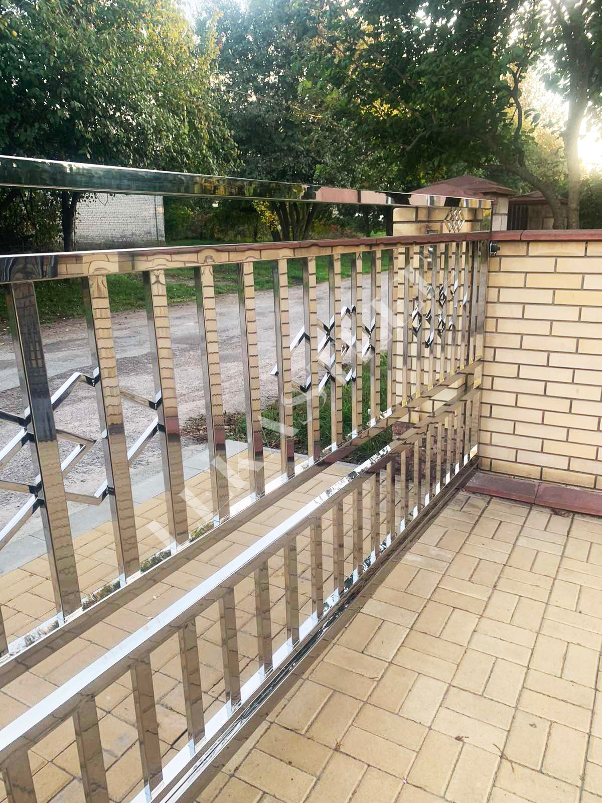 ворота з нержавійки, фото 3