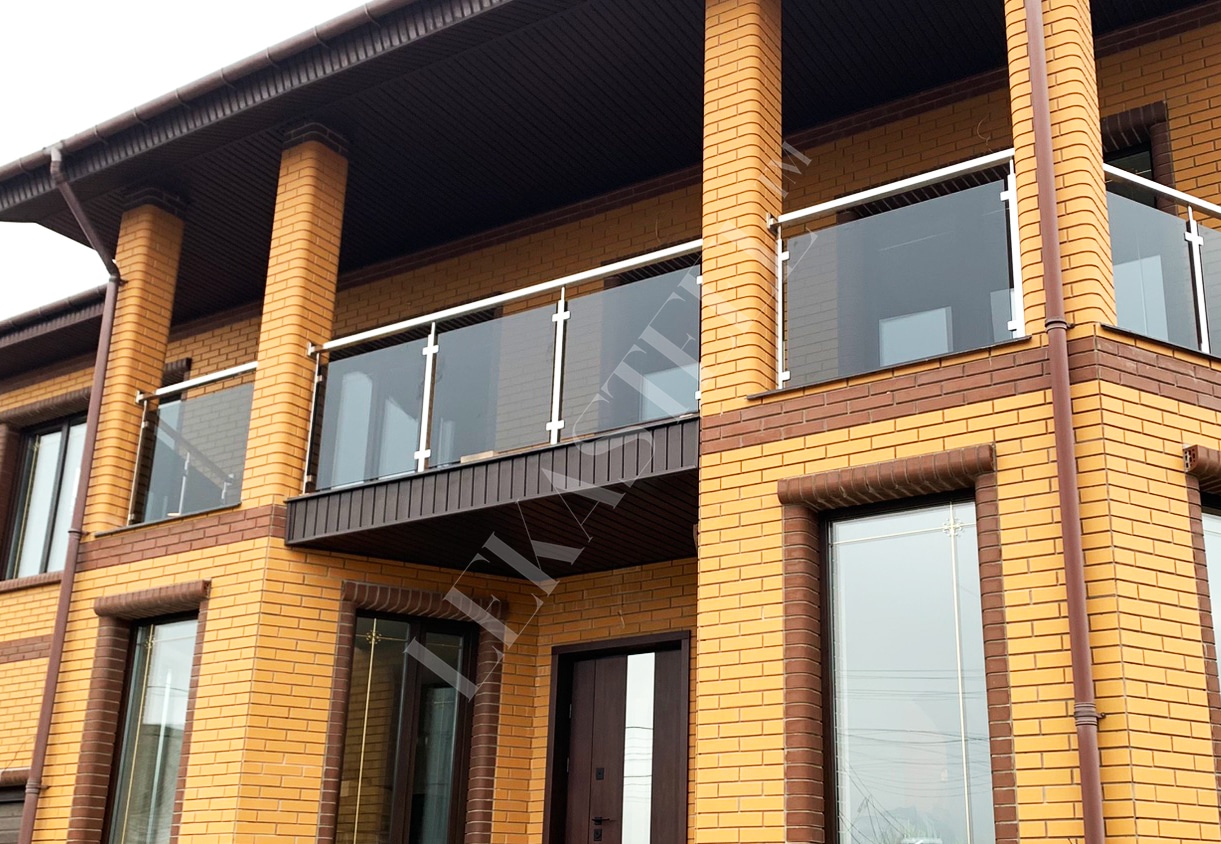 скляні перила на балкон, фото 3