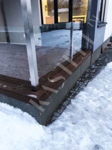 скляні перила для тераси, фото 1