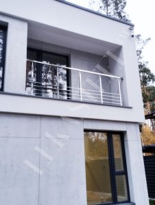 перила на балкон з нержавійки, фото 2