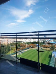 скляні перила на балкон, фото 1