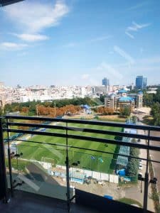 Перила на террасу, ограждение для террас из стекла, фото 27