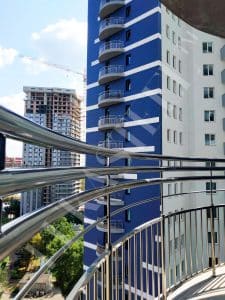 Перила на террасу, ограждение для террас из стекла, фото 33