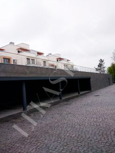 Перила на террасу, ограждение для террас из стекла 44