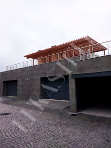 Перила на террасу, ограждение для террас из стекла 42