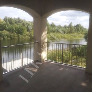 Перила на террасу, ограждение для террас из стекла 79