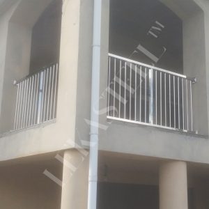 Перила на террасу, ограждение для террас из стекла 80