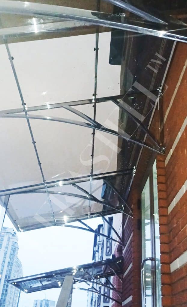 стеклянные козырьки и навесы, фото 5